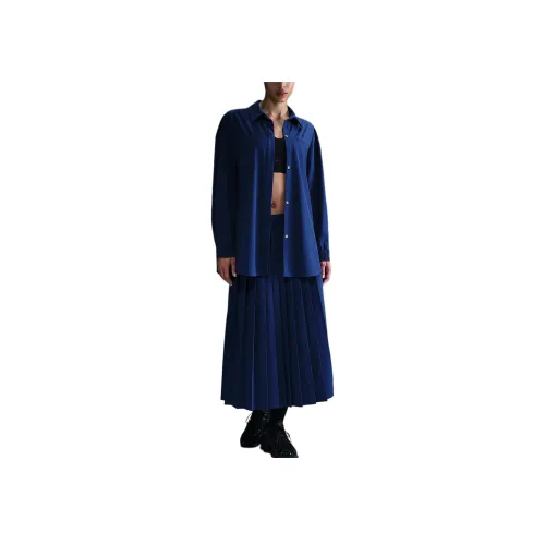 nike Dri Fit PerfectStretch Рубашка Женская Темно-Королевский Синий Void Синий