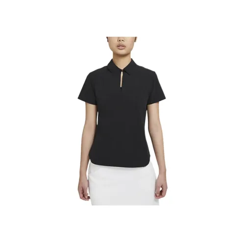 NIKE Dri Fit Черные Женские Поло
