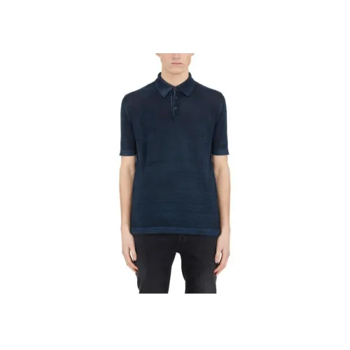 Avant Toi Blue Men's Polo