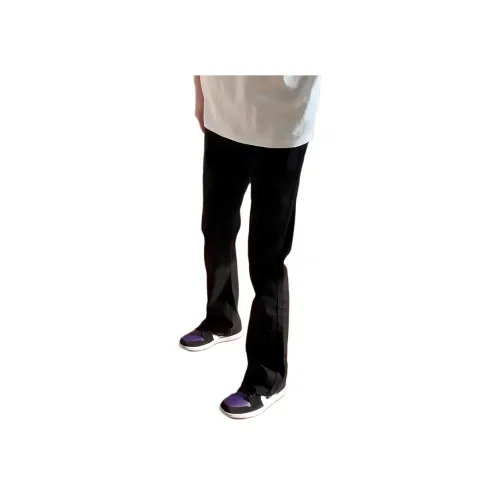 DIBINSAI STUDIO Черные Унисекс Джинсы