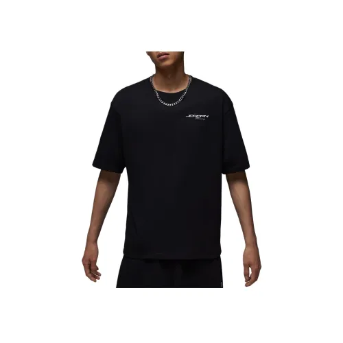 Джордан Черный Белый Мужская T-рубашка