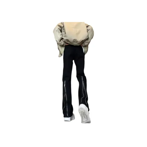 PISYPOX Черные Унисекс Джинсы