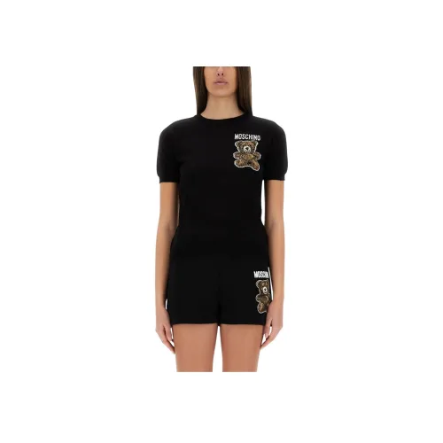 MOSCHINO Черные Женские Футболки