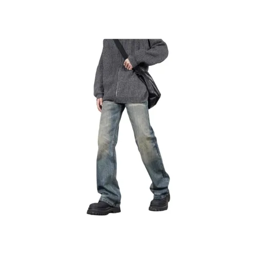 Z POCKET Синий Унисекс Джинсы