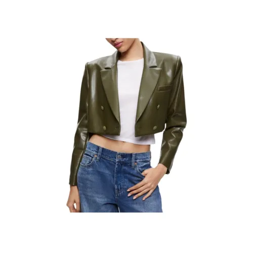 ALICE+OLIVIA Бизнес-костюм женский зеленый