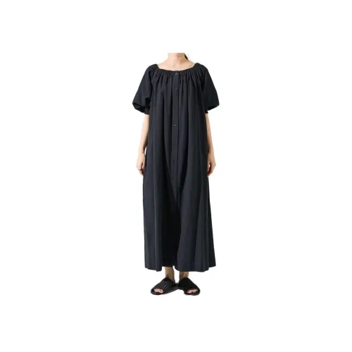 FREAK'S STORE Black Женские Короткие Платья с Рукавами