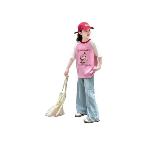 MUANMU Розовый Школьный возраст Повседневная Спортивная Одежда