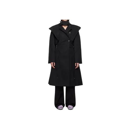 KIKO KOSTADINOV Тренчкот Женский Черный