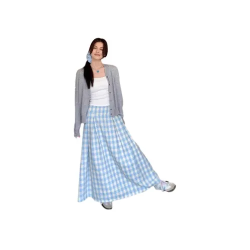 MUCCHIC Повседневный Длинный Юбка Женские