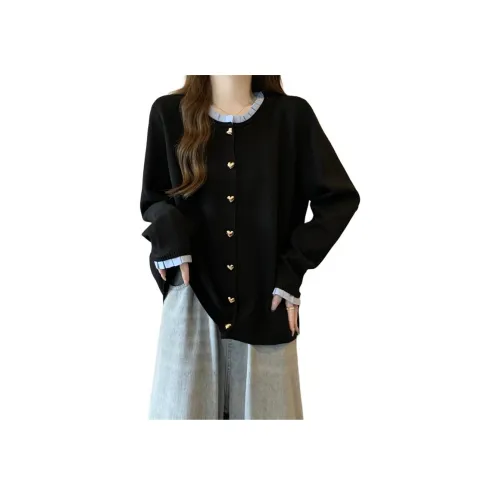 HTHK Черный Женский Трикотаж