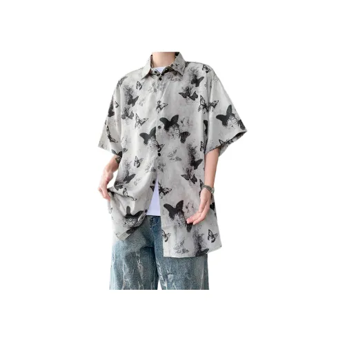 Zomuros Серый Унисекс Рубашки