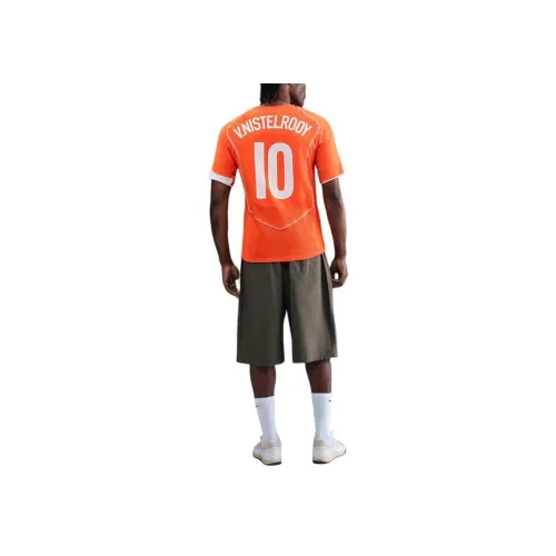 Nike Orange Мужская Футбольная Джерси