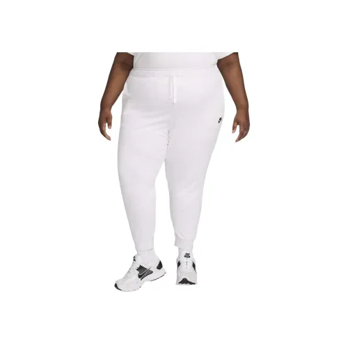 Nike Sportswear Club MID Шаговый шов Joggers Вязаные Тренировочные брюки Женские Березовый вереск