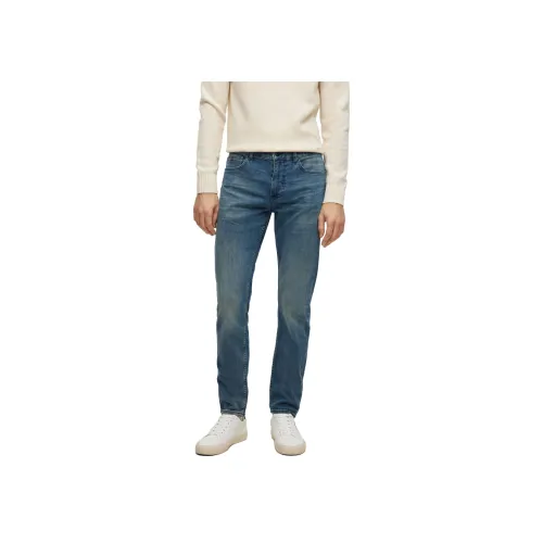 Hugo Boss Blue Men's Jeans  
Hugo Boss Синий Мужской Джинсы