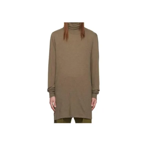 RICK OWENS Коричневые Мужские Свитера