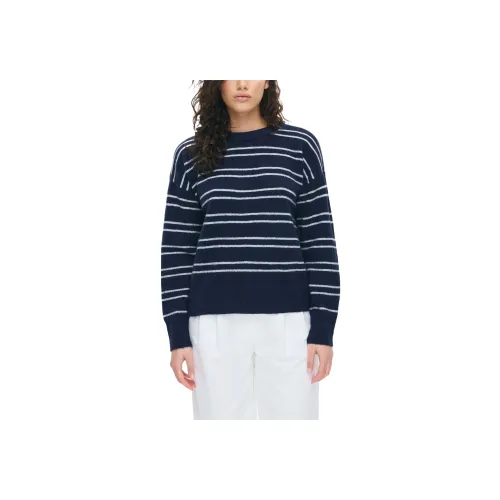 GLASSONS Полосатый COSY KNIT Круглый вырез JUMPER Трикотаж Женский