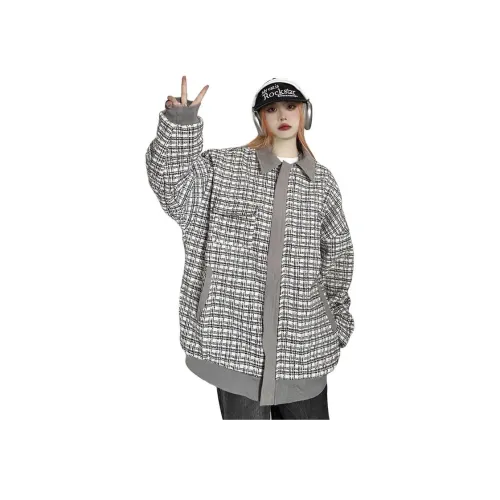 DENGDAMIAO Бейсбольная куртка Женская