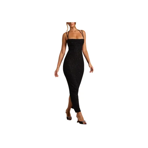 OH POLLY Monte Carlo Slip Платье Женское Черное