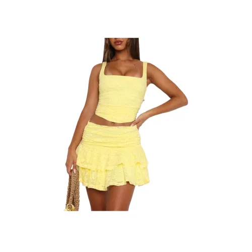 WHITE FOX Давайте проведем весело время Повседневные короткие юбки Женские