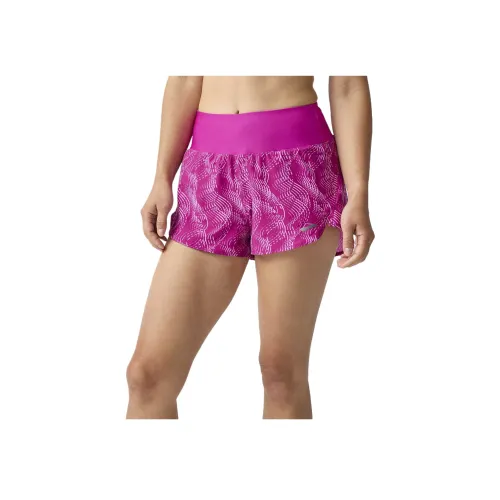 Brooks Пурпурно-розовые Женские Спортивные Шорты