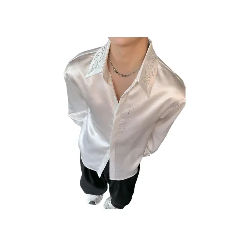 GY.VG Белый Унисекс Рубашки