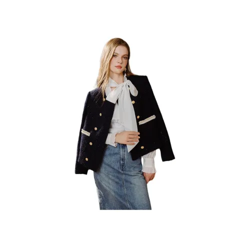 AIVEI Темно-синий Женские Деловые Костюмы