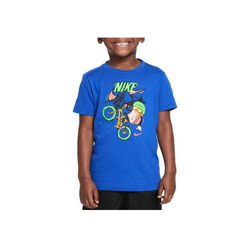 nike T-рубашка Игровой королевский синий для детей 3-7 лет