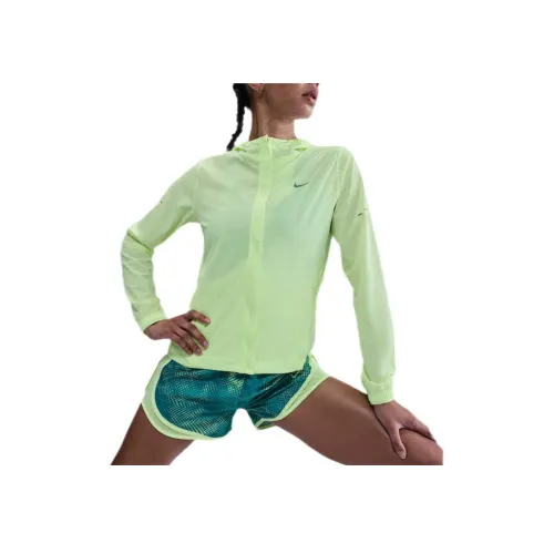 nike Куртка Женская Светло-Желтая