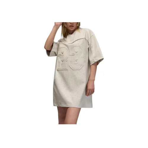 Джордан Короткий рукав Платье Женское