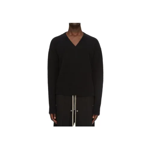 RICK OWENS совместный бренд Черные Мужские Свитера