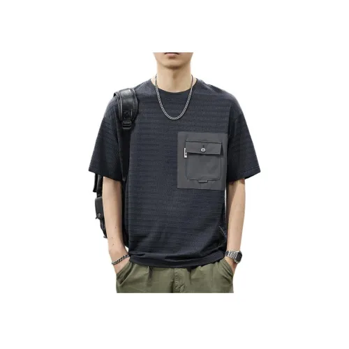 QIANJINNIU Летняя футболка свободный крой унисекс