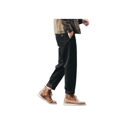 GELANLU Осенние Карго Брюки Свободного Кроя Унисекс