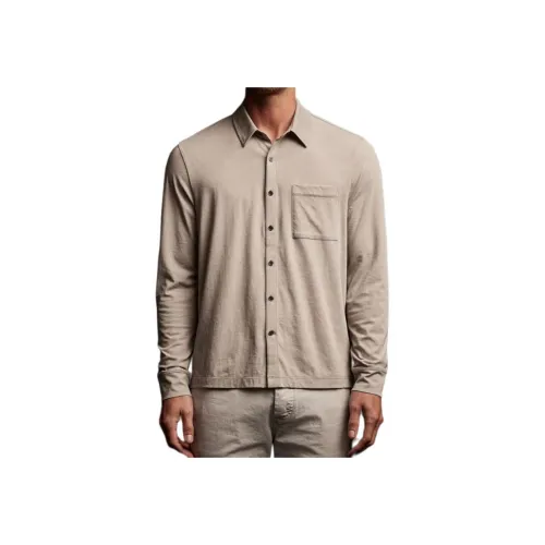 JAMES PERSE Зебра с принтом Мужская рубашка