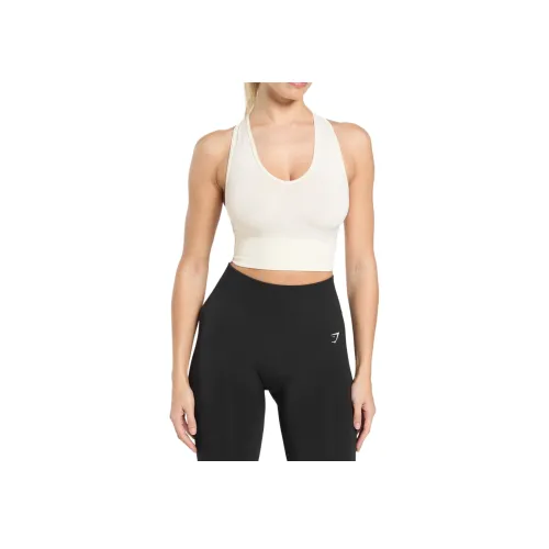 GYMSHARK Спортивные жилеты Женские Мягкие Белые