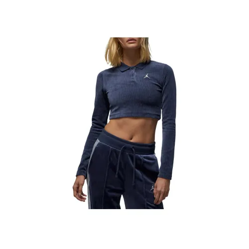 Jordan Apparel Синий Женский Топы