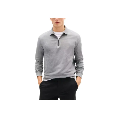 Tommy Hilfiger Light Gray Men's Polo
