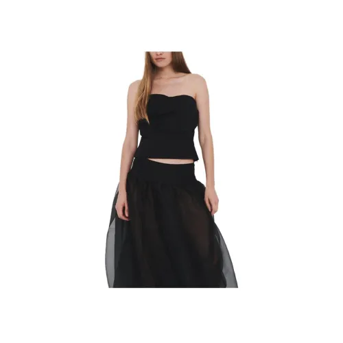 The. Garment FW24 Без бретелей Топ Женский Черный
