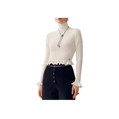 CHANEL Белый Женская Трикотажная Одежда