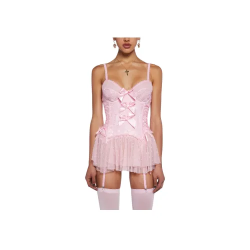 Dolls Kill Розовый Женские Слиплатья