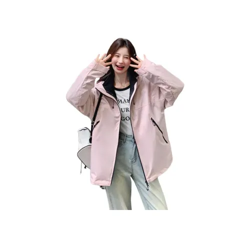 MEXICAN Розовый Женский Куртки