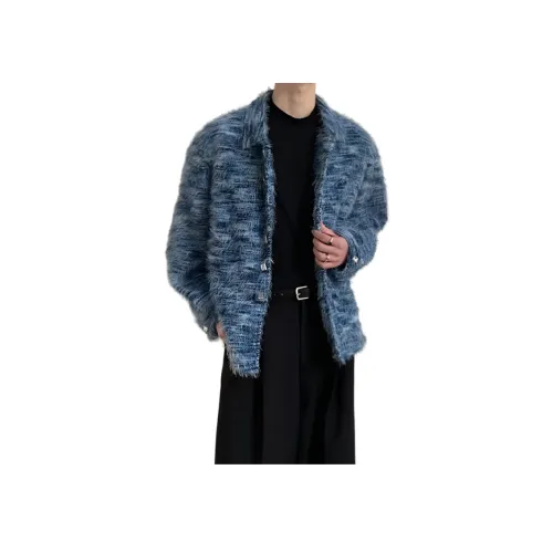 YGHOME OFFICIAL Синий Унисекс Куртки