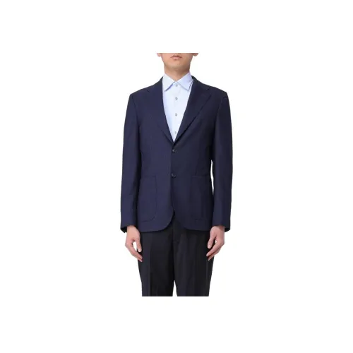 Fay Синий Мужской Бизнес-костюмы