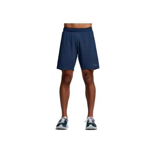 Saucony Outpace Повседневные шорты Мужские Темно-синие