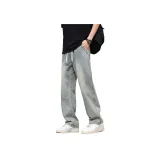 Винтажные синие джинсы