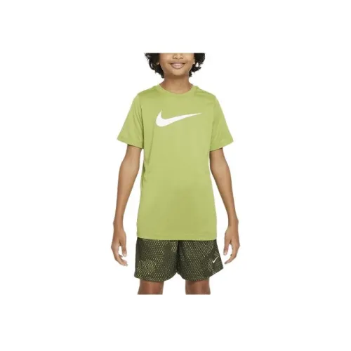 nike Dri Fit Legend T Рубашка Детская Масляный Зеленый