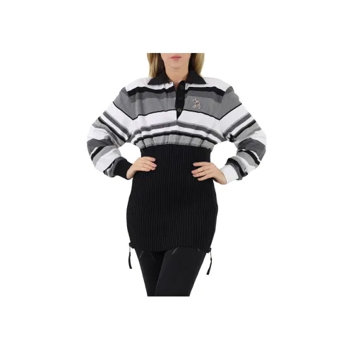 Burberry Поло Женское Черное