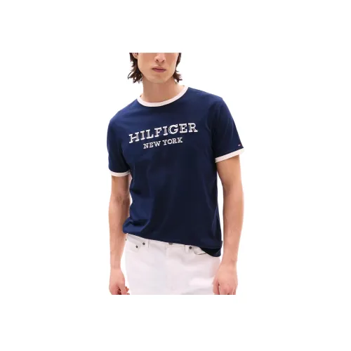 Tommy Hilfiger Темно-синие мужские футболки T