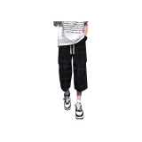 Капри штаны черного цвета