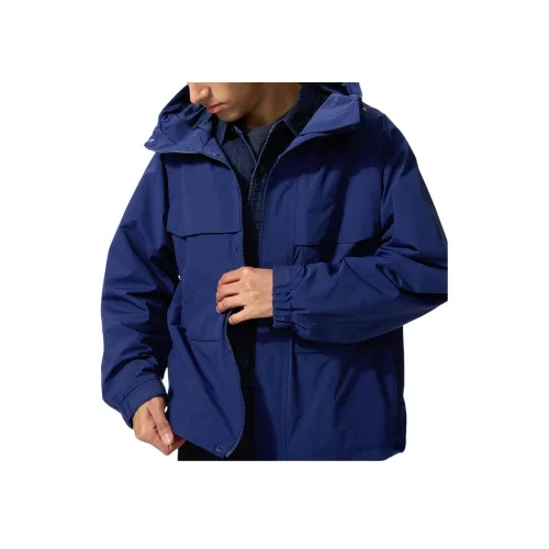 UNIQLO Темно-синяя унисекс куртка