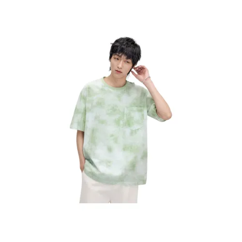 HERBEL Зеленый Мужской T-Рубашки